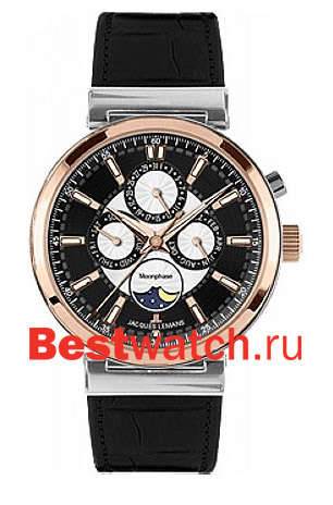 Часы Jacques Lemans Moonphase 1-1698B
